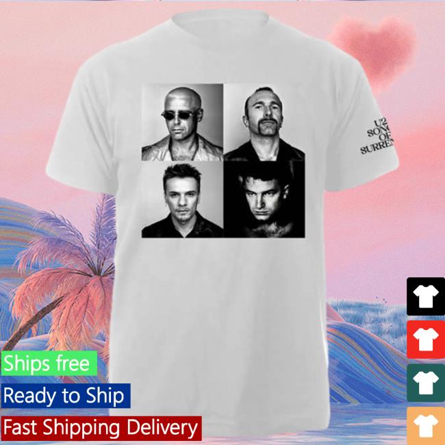 U2 Merch Shop Songs Of Surrender Album Shirt White