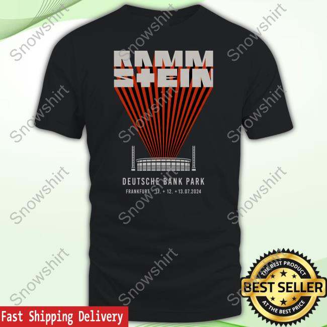 Europe Stadium Tour Deutsche Bank Park Frankfurt 2024 Tee Shirt