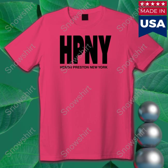 Farfetch HPNY Heron Preston New York Tee Shirt