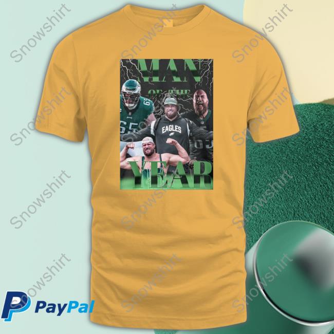 Official John Clark Philadelphia Eagles Lane Johnson Man Of The Year Shirt