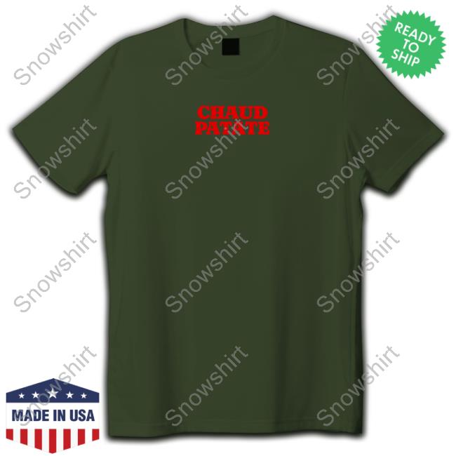 Average Rob Merch Chaud Patate On Met La Patate Gold Shirts
