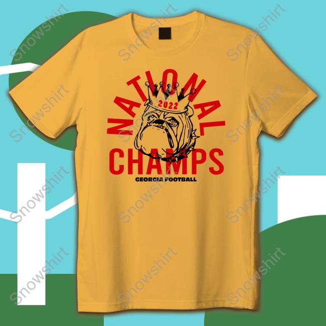 Official Georgia 2022 National Champs Crown Sweatshirt