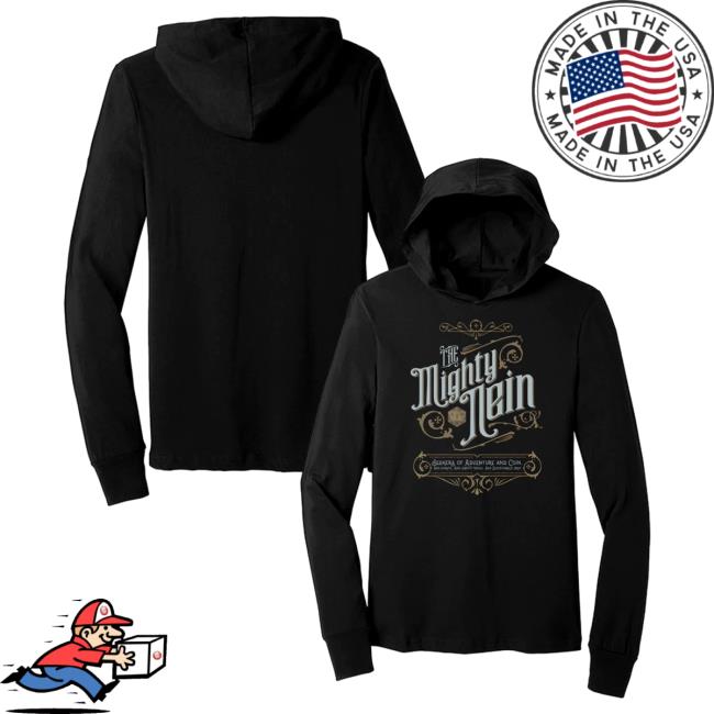 Official Critical Role Merch Store Shop Mighty Nein Lightweight Pull Over Hoodie CriticalRole