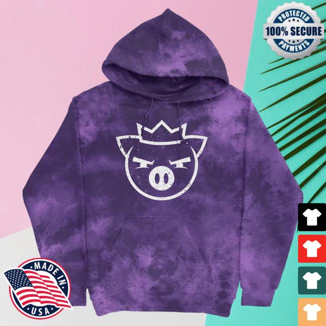 Official Technoblade Mech Store Technoblade Ghost King Glow In The Dark Hoodie (Purple Cloud Wash) Hoody Technoblade Apparel Clothing Shop