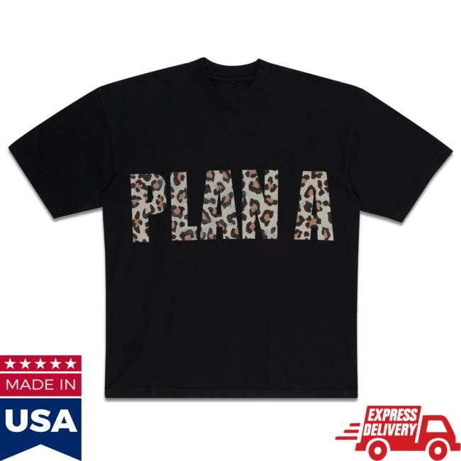 Official Lil Tecca Merch Store Plan A Shirt (Black)