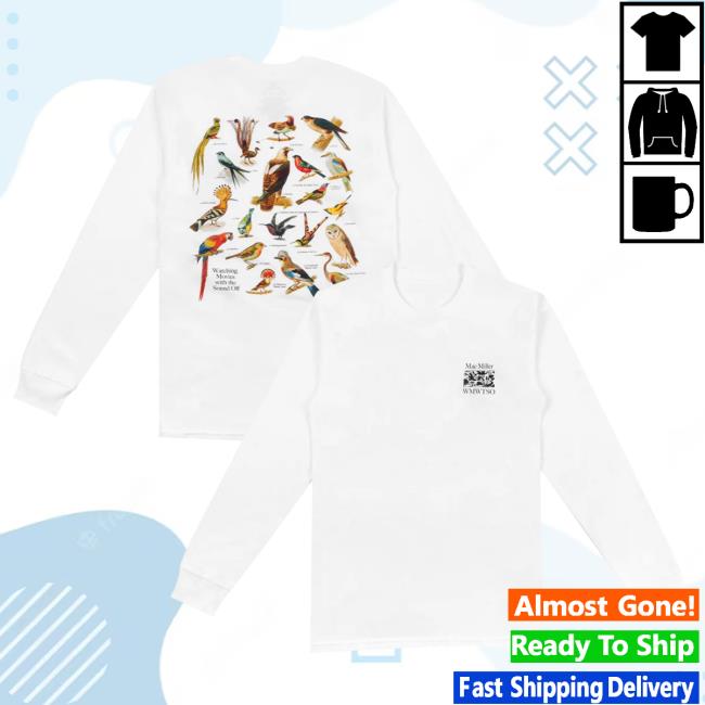 Official Mac Miller Merch Store Mac Miller Bird Watch Long Sleeve Shirt 2024 Mac Miller Clothing Apparel Shop MacMiller