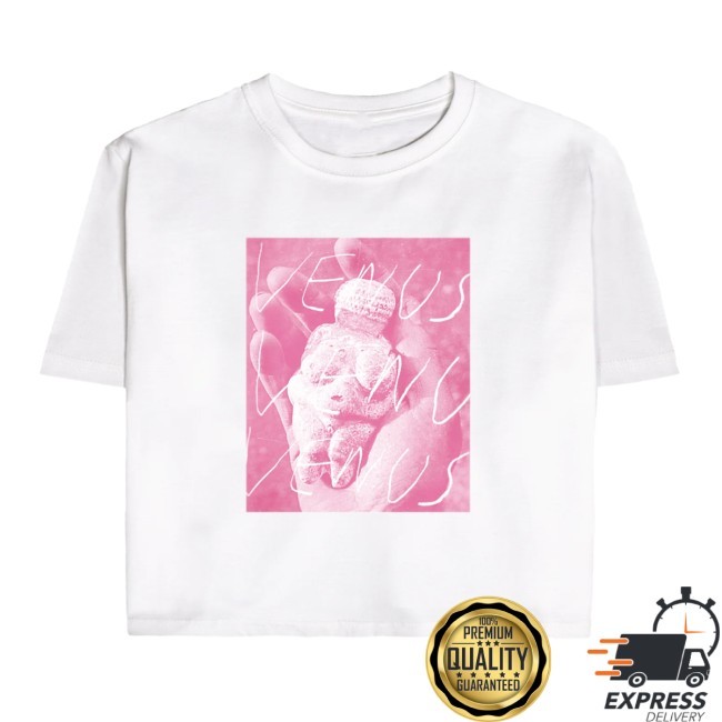 Official Venus Venus Venus Crop New Tee - The Antiquities Collection