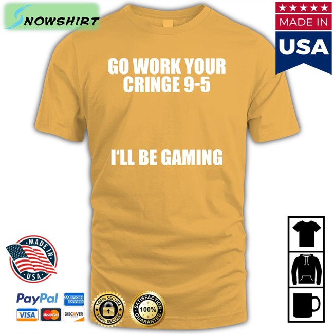 Caipri_Sun Go Work Your Cringe 9-5 I'll Be Gaming Cap