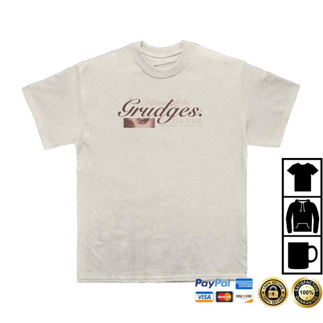 Official Absolute Merch Kiana Lede I Got Grudges T-Shirt Ivory