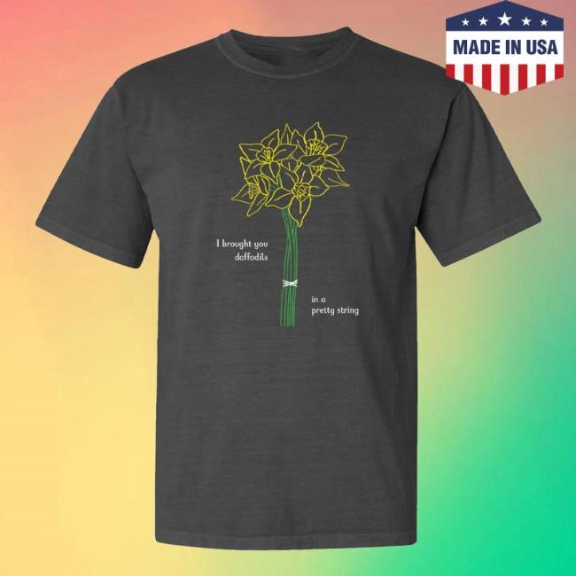 Daffodils Shirt Black - Tom Odell Official Merch