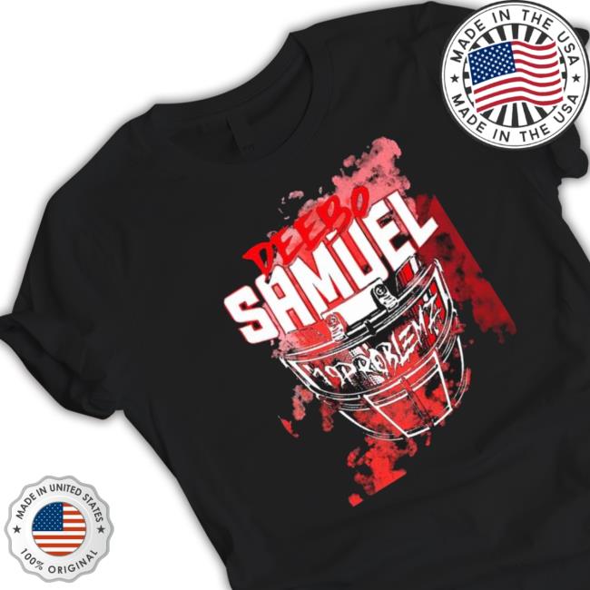 19 Problem Deebo Samuel Baseball Helmet Painting Sweatshirt 19 Problem Deebo Samuel Baseball Helmet Painting Tee