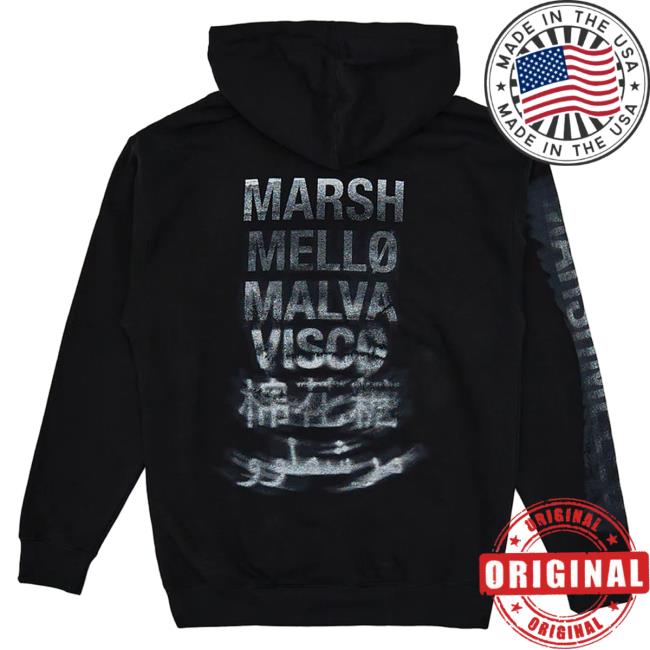 Official Marshmello Apparel Clothing Merch Store Marshmello Out Of Focus Hooded Sweatshirt Marsh Mello Shop