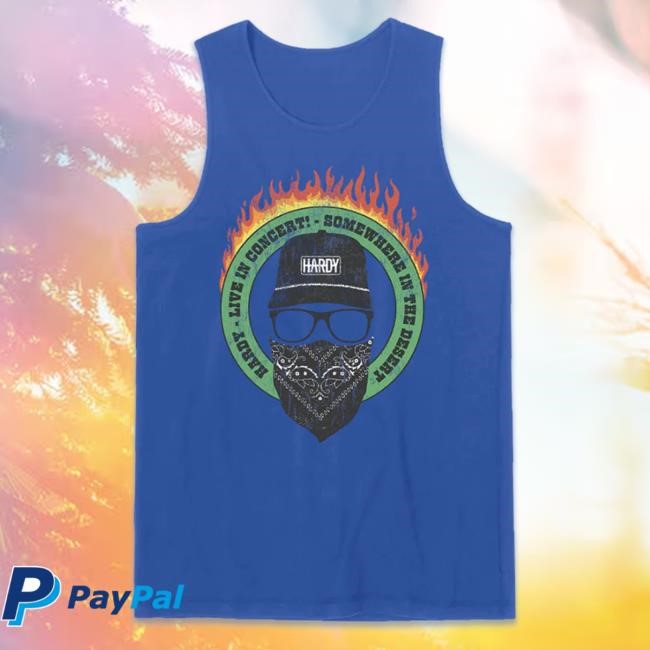Hardy Somewhere In The Desert Tank Tshirt