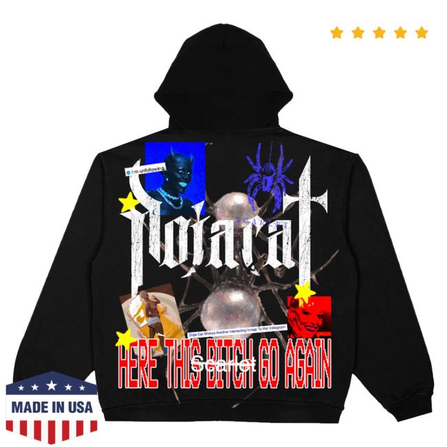 Doja Cat The Scarlet Tour Merch Tee Shirt Doja Cat The Scarlet Tour Merch Hooded Sweatshirt