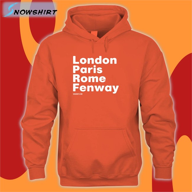 London Paris Rome Fenway Tee Shirt