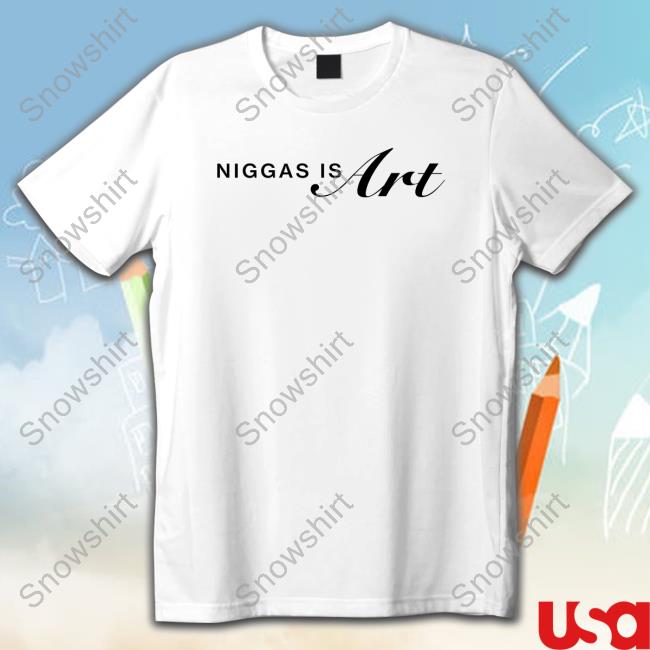 Official HBK Iamcjhart Niggas Is Art Shirt