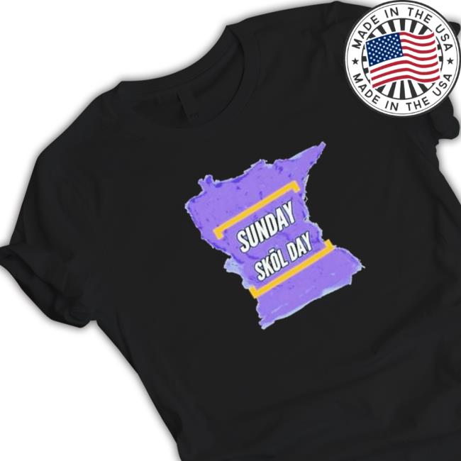 Minnesota Vikings Sunday Skol Day Hooded Sweatshirt Minnesota Vikings Sunday Skol Day Shirt