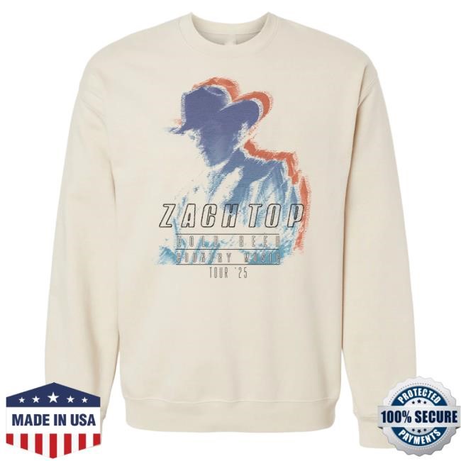 Official Zach Top Merch Double Zach Crewneck Sweatshirt