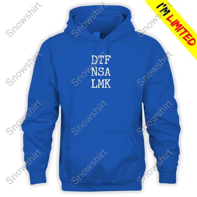 Wicked Naughty Shop Dtf Nsa Lmk T-Shirt Dtf Nsa Lmk Shirt Black