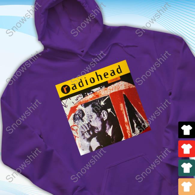 Official Radiohead Creep Crewneck Sweatshirt Radiohead Creep Standart Album Tank Top