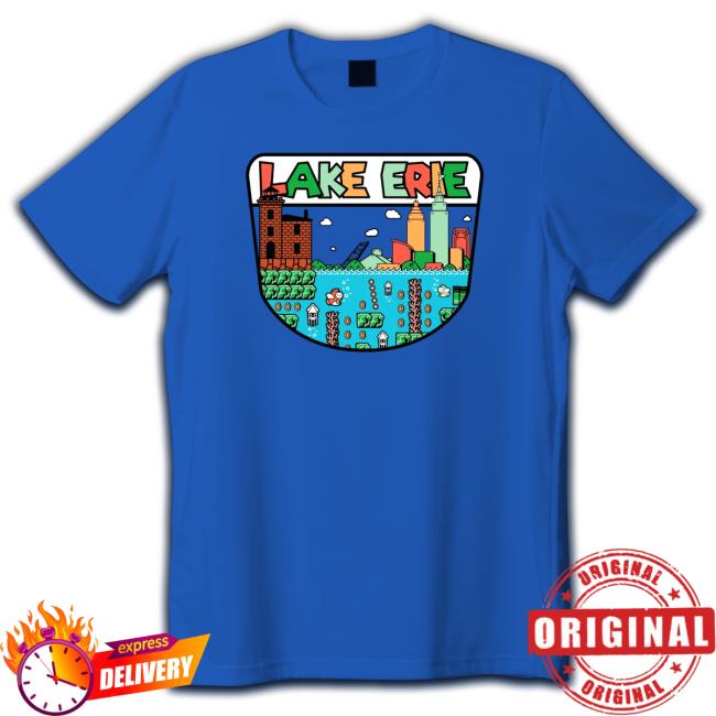 Official Super Lake Erie Royal T Shirt