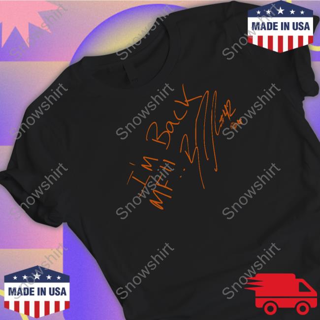 Official Breakingt Merch Brittney Griner I'm Back Mf Shirt