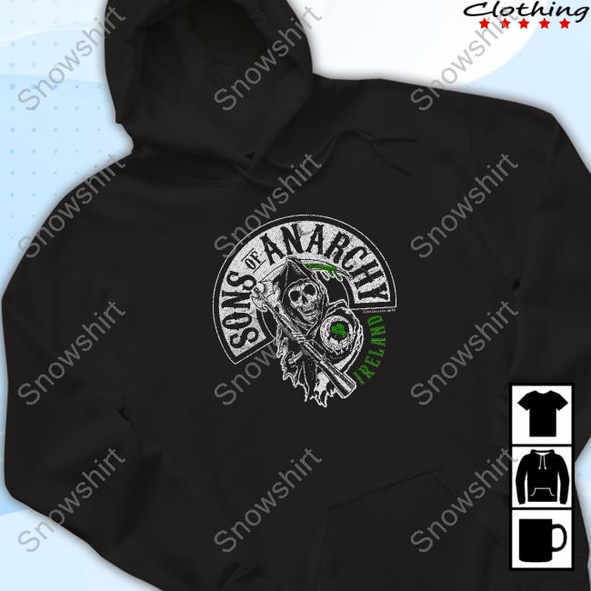 Official Sons Of Anarchy Ireland Reaper Shirts Sons Of Anarchy Ireland Reaper T-Shirt