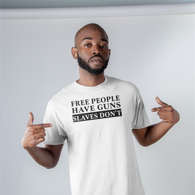 Eric Hananoki Free People Have Guns Slaves Don't Shirt