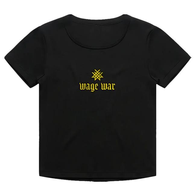 Official Wage War Merch Store Wage War Logo Women's Baby Tees