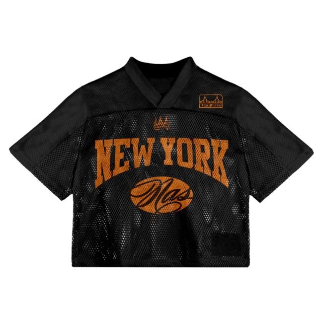 Official Nasir Jones One Time 4 Your Mind Jersey Tshirt Nas