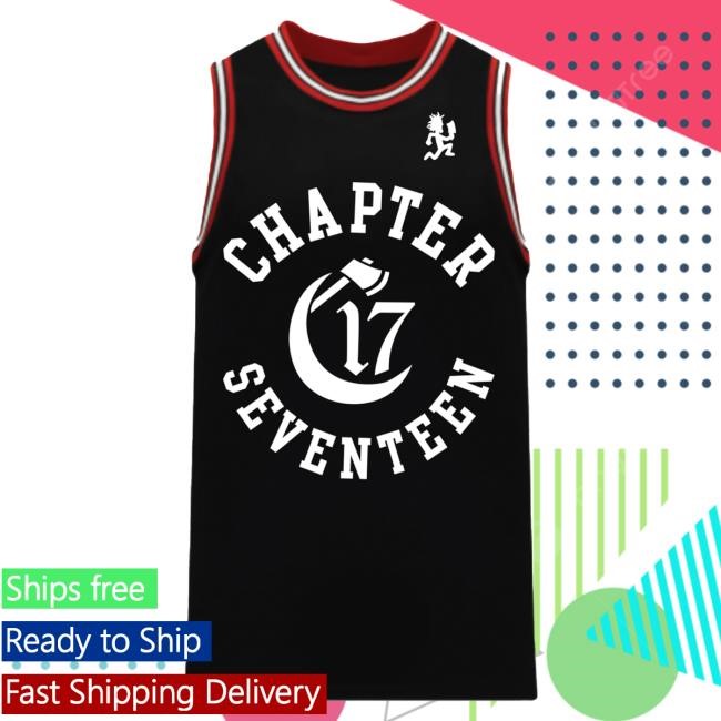 Official Chapter 17 Records Store Ouija Macc Chapter 17 Basketball Jersey - Varsity Juggalo Shirts