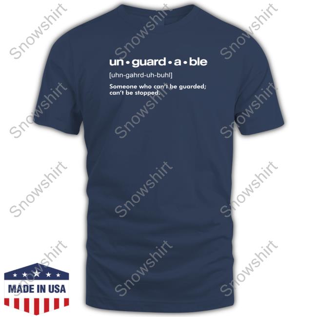Unguardable T-Shirt John Clark Unguardable Hoodie Jclarknbcs