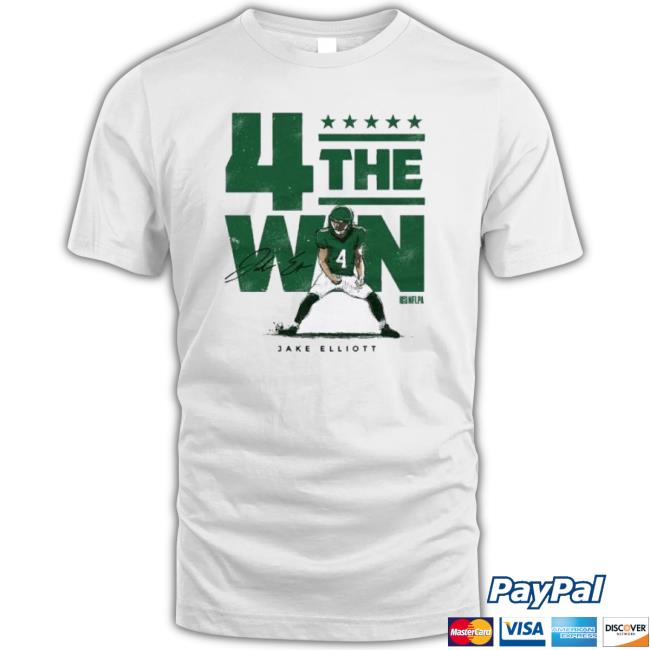 4 The Win Jake Elliott Win G Long Sleeve Shirt 4 The Win Jake Elliott Win G Long Sleeve Shirt