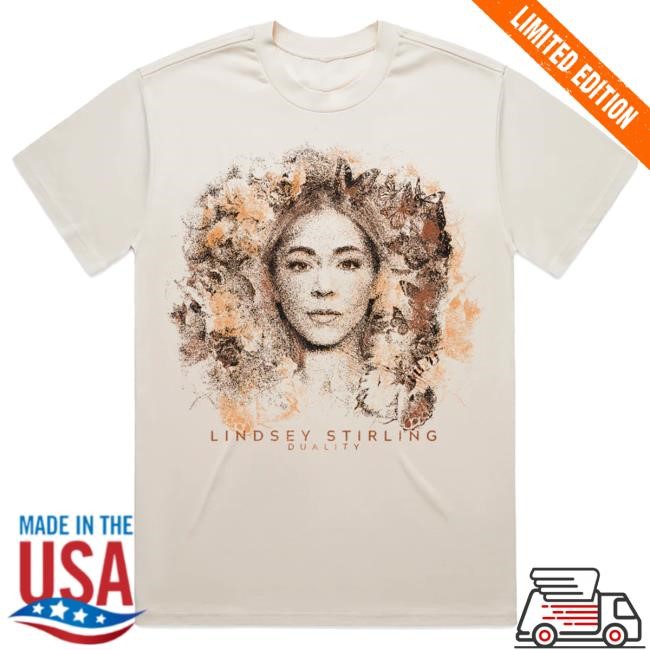 Official Lindsey Stirling Merch Store Shop Lindsey Stirling Duality Album Cover Tshirt