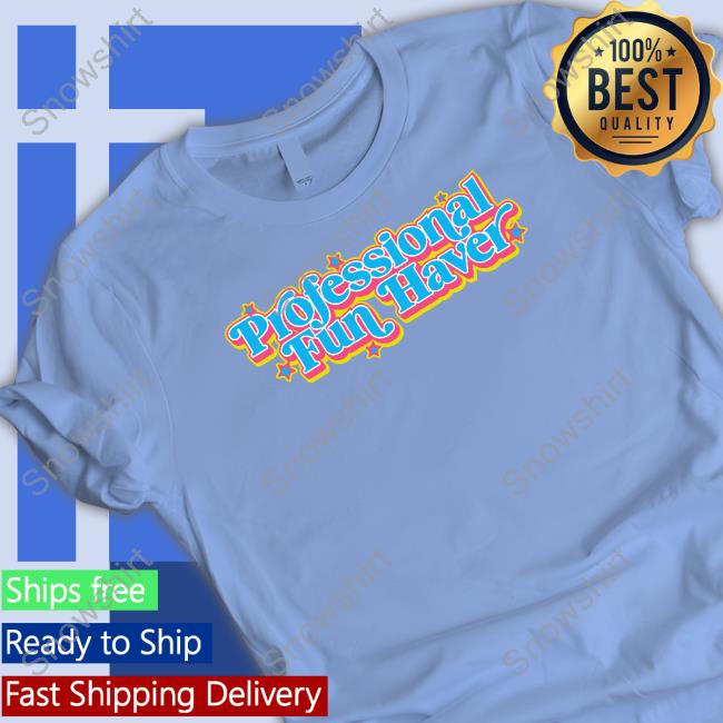 Professional Fun Haver Black Hoodie Official Dizzy Dyl Merch Professional Fun Haver Black Hoodie