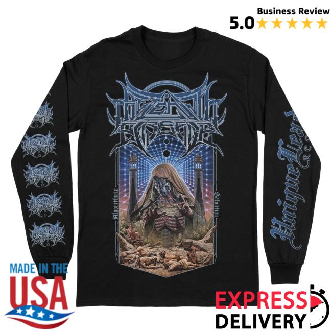 Official Indie Merch Bar Store The Zenith Passage Algorithmic Salvation Long Sleeve Shirts Indiemerchstore MerchBar