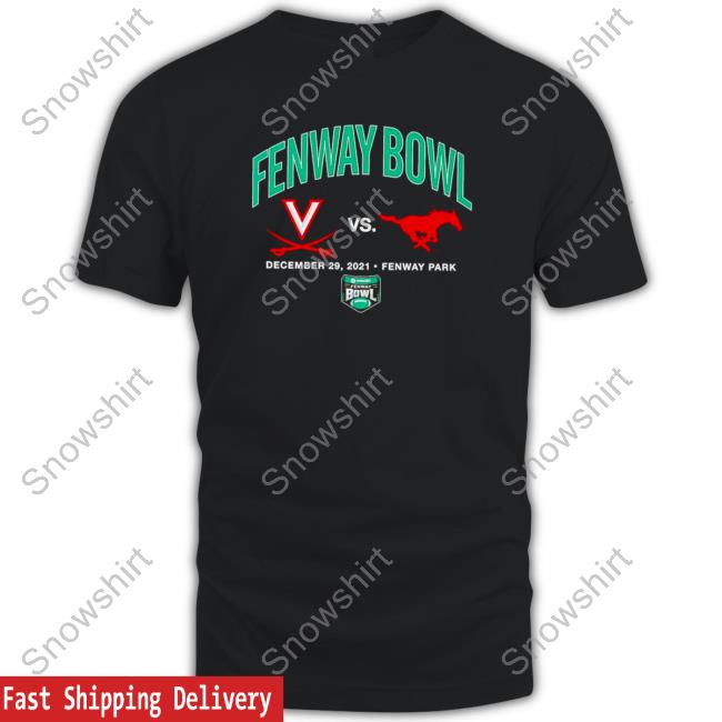 Virginia Cavaliers vs SMU Mustangs 2022 Fenway Bowl Dueling shirt shirt