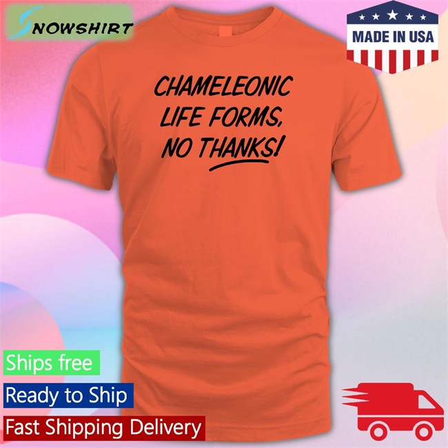 Eddsworld Chameleonic Life Forms No Thanks T-Shirt Zazzle Riottdesigns Merch