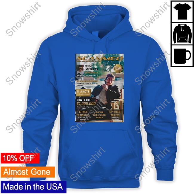 Sour Boys Merch Scammed Gold T-Shirt