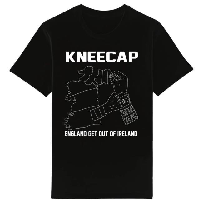 New England Get Out Of Ireland Tee White Kneecap Release