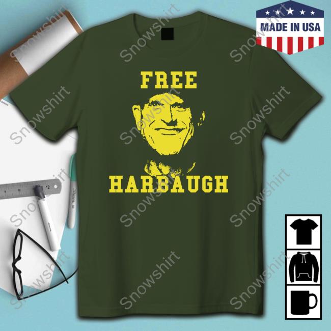 Free Harbaugh Long Sleeve T Shirt