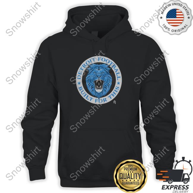 Official Athletelogos Detroit Built For This Lion T Shirt Official Athletelogos Detroit Built For This Lion Tee