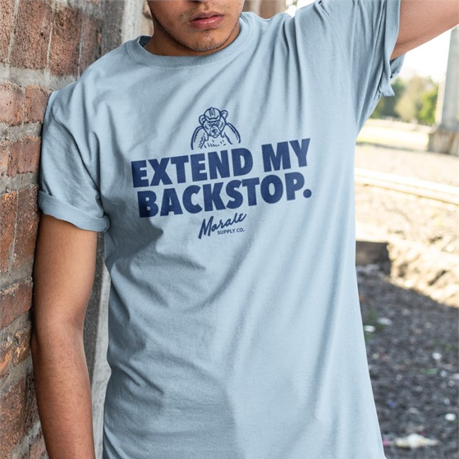 Dom Extend My Backstop Tee Moralesupplyco