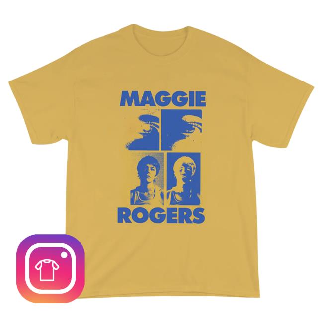 Official Maggir Rogers Merch Maggir Rogers Mustard Grid Attractive Shirt Maggir Rogers Apparel Clothing MaggirRogers