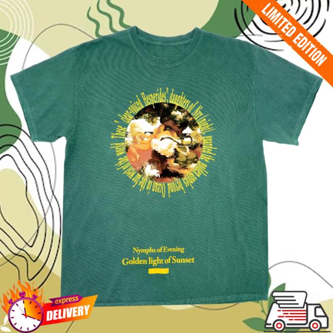 Official Altru Apparel Clothing Nymphs Of Evening Golden Light Of Sunset Shirt 2023