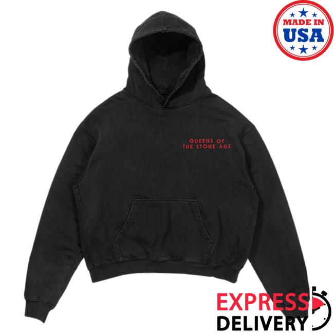Official Queens Of The Stone Age Qotsa Merch Store In Times New Roman... Snake Crew neck Queensofthestoneage Official Queens Of The Stone Age Qotsa Merch Store In Times New Roman... Snake Pullover Hoodie Queensofthestoneage