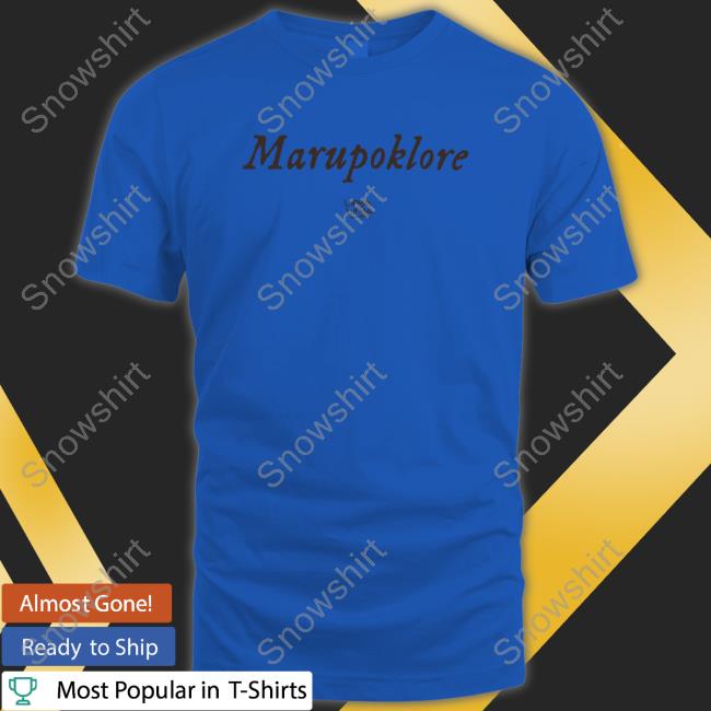 Official Marupoklore Tee Official Linya Linya Merch Marupoklore T Shirt