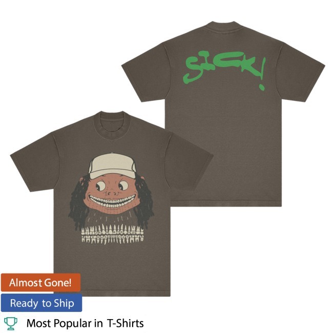 SICK! Teeth T Shirt Earl Sweatshirt Official Store