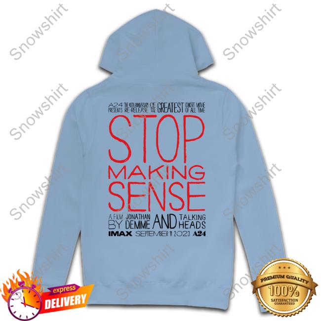 A24 Stop Making Sense Imax Shirts Official A24 Stop Making Sense Imax Shirt