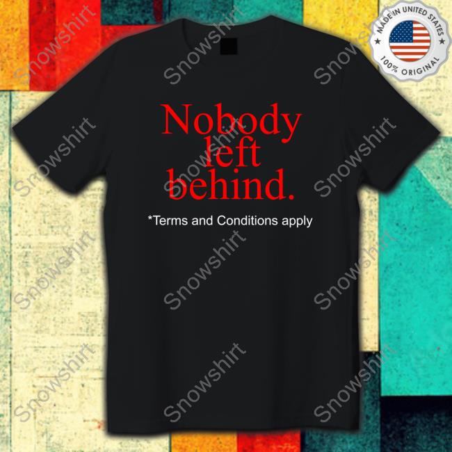 Artist Affame Nobody Left Behind Apparel Shirt Anthony Albanese